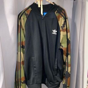 Adidas Camo Track Suit Jacket